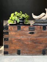 Load image into Gallery viewer, Vintage Steamer Trunk
