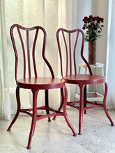 Load image into Gallery viewer, Pair of Metal &amp; Steel Side Chairs
