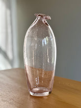 Load image into Gallery viewer, Delicate Light Pink Art Glass Vase
