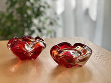 Load image into Gallery viewer, Red Murano Glass Ashtray | Catchall

