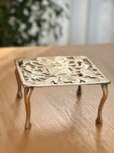 Load image into Gallery viewer, Vintage Brass Trivet

