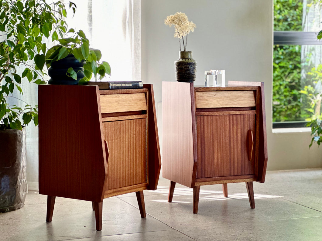 Pair of Retro Pedestals