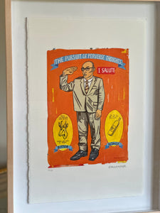 The Pursuit Of Perverse Thoughts - Framed & Signed