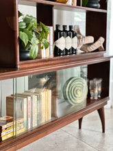 Load image into Gallery viewer, Slimline Bookcase / Room Divider in Solid Imbuia
