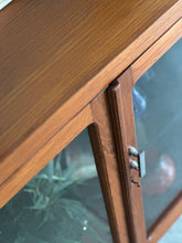 Load image into Gallery viewer, Teak Two-Door Display Cabinet
