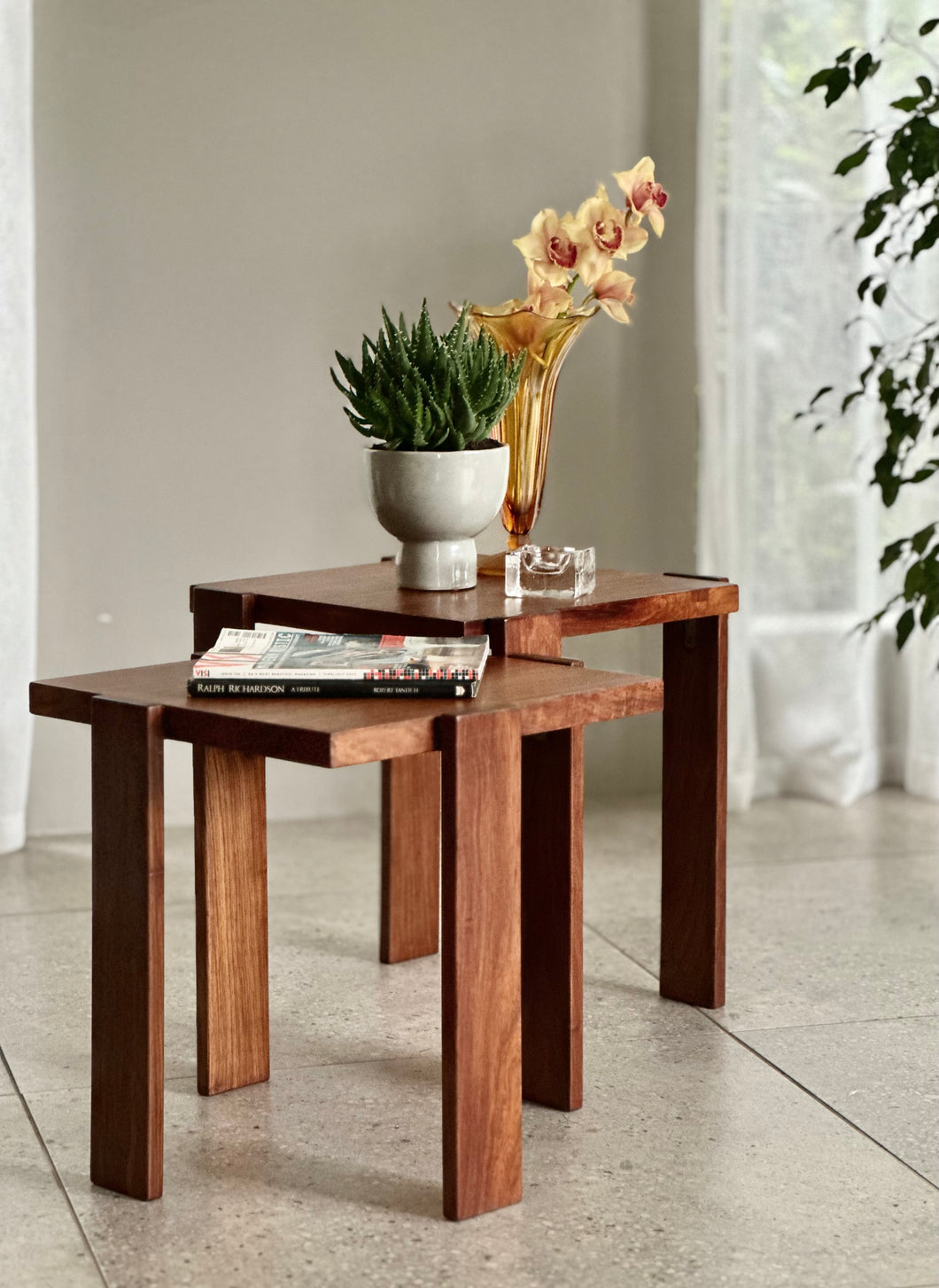 Pair of Retro Side Tables