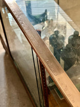 Load image into Gallery viewer, Vintage Haberdashery/Shop Counter - Brass Framed &amp; Glass
