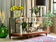 Load image into Gallery viewer, Vintage Haberdashery/Shop Counter - Brass Framed &amp; Glass
