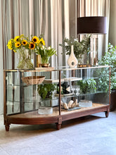 Load image into Gallery viewer, Vintage Haberdashery/Shop Counter - Brass Framed &amp; Glass
