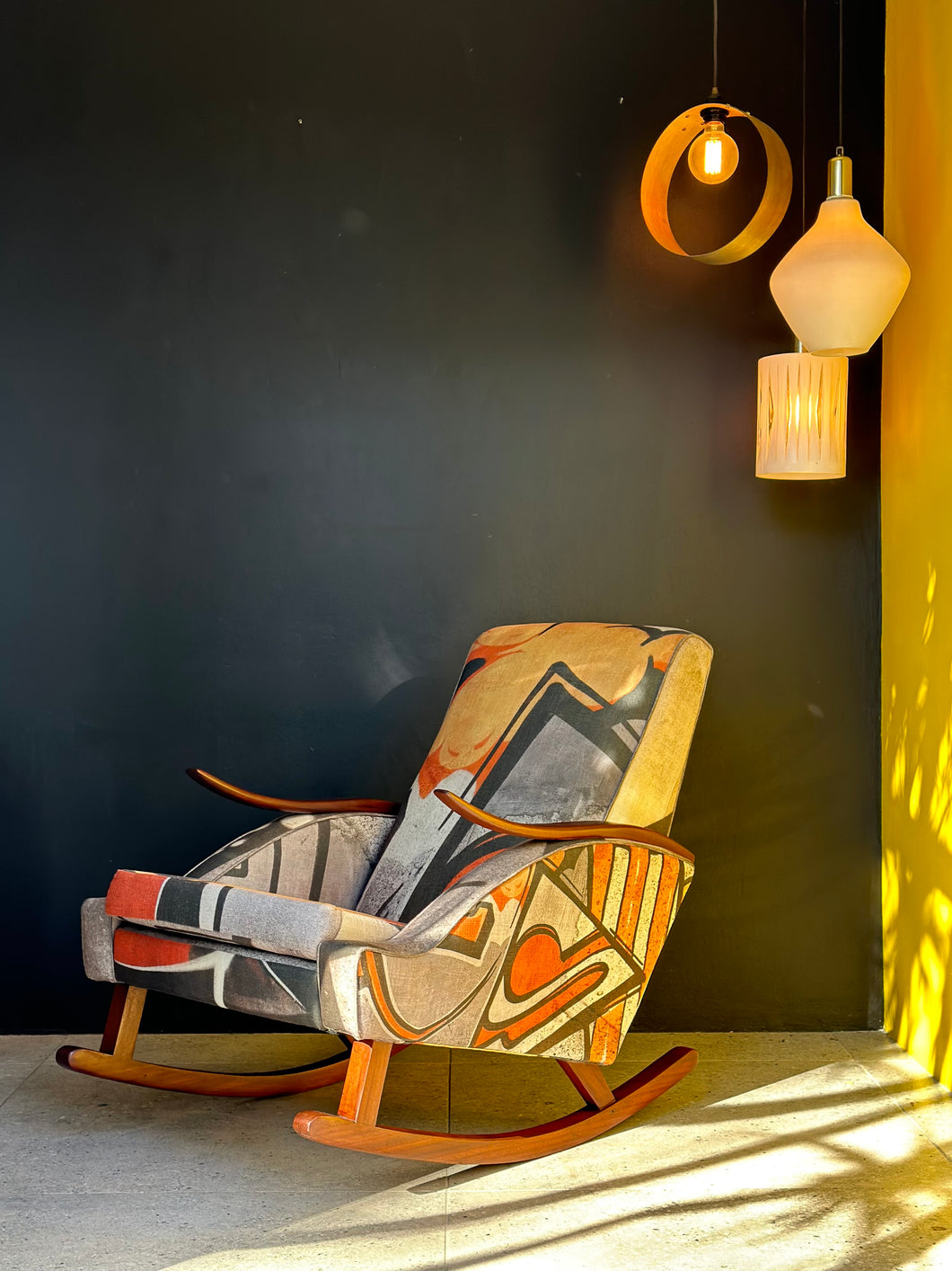Mid-Century Rocking Chair