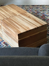 Load image into Gallery viewer, Pair of Square Side Tables | Pedestals | Coffee Table
