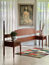 Load image into Gallery viewer, Queen Headboard with Attached Pedestals
