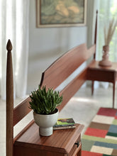 Load image into Gallery viewer, Queen Headboard with Attached Pedestals
