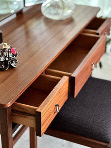 Vintage "Umbra" Dressing Table and Stool