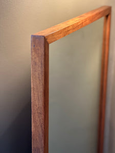 Solid Kiaat Framed - Wall Standing mirror