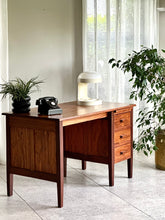 Load image into Gallery viewer, Vintage Solid Kiaat Home | Office Desk
