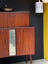 Load image into Gallery viewer, Retro Cocktail | Drinks Cabinet with Pull-out Serving &amp; Storage
