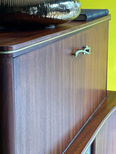 Load image into Gallery viewer, Retro Cocktail | Drinks Cabinet with Pull-out Serving &amp; Storage
