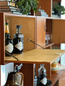 Modular Wall Unit with Three Bays