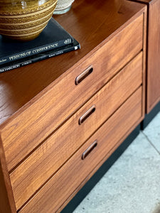 Modular Wall Unit with Three Bays
