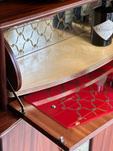 Load image into Gallery viewer, Retro Cocktail | Drinks Cabinet with Pull-out Serving &amp; Storage
