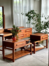 Load image into Gallery viewer, Pair of Pedestals with a Integrated Magazine Holder | By Torrente Furniture
