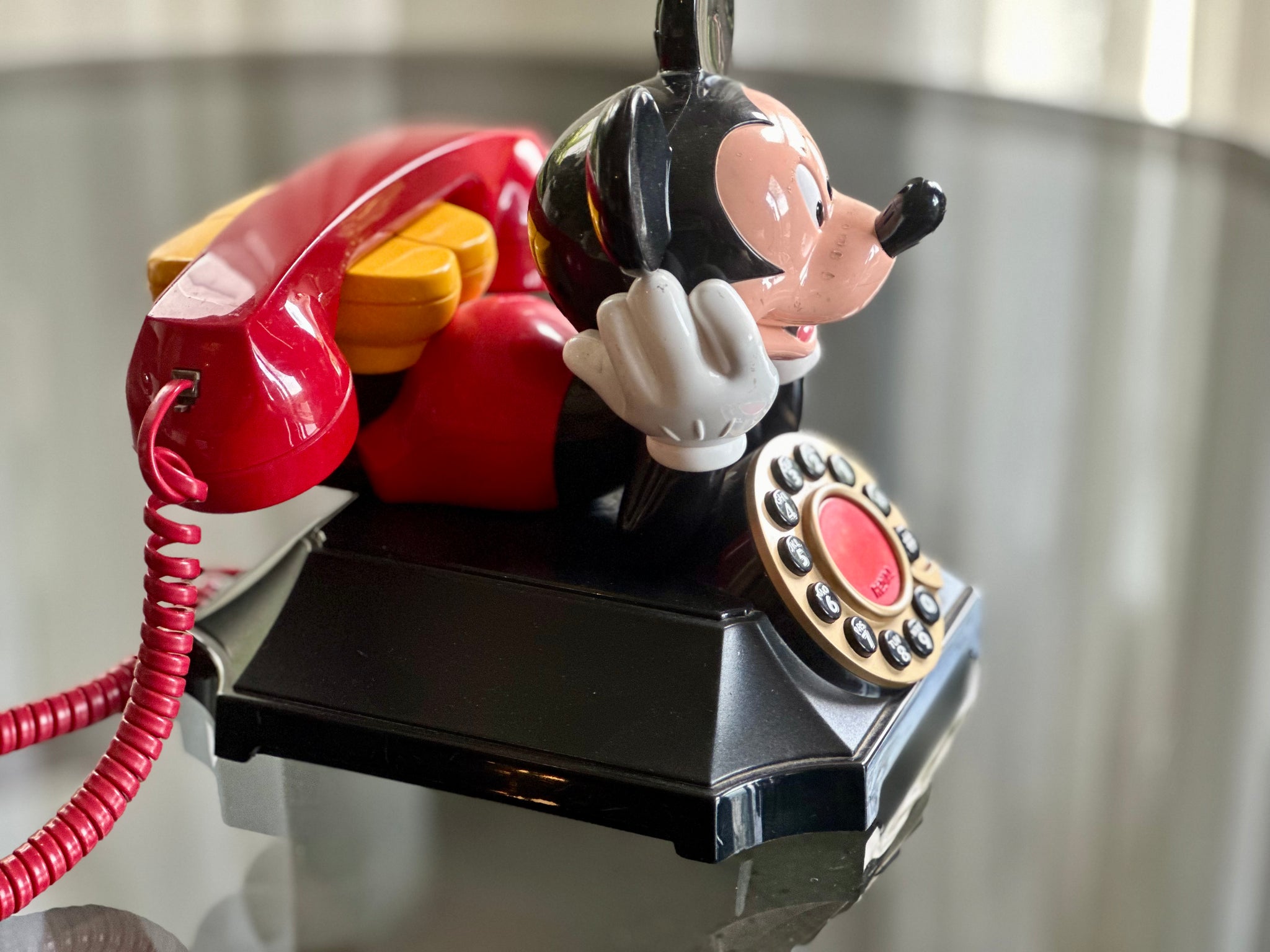 muque Vintage Telephone T (Mサイズ) Vintage Mickey Mouse Telephone – RE-TREND