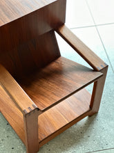 Load image into Gallery viewer, Pair of Pedestals with a Integrated Magazine Holder | By Torrente Furniture
