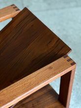 Load image into Gallery viewer, Pair of Pedestals with a Integrated Magazine Holder | By Torrente Furniture
