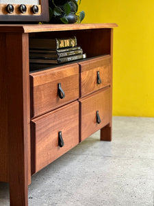 Two-Tiered Media/ Storage Cabinet