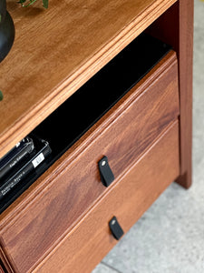 Two-Tiered Media/ Storage Cabinet