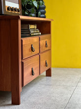 Load image into Gallery viewer, Two-Tiered Media/ Storage Cabinet
