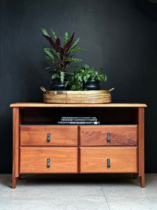 Two-Tiered Media/ Storage Cabinet