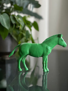 Green Horse Figurine