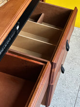 Load image into Gallery viewer, Two-Tiered Media/ Storage Cabinet
