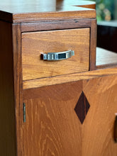 Load image into Gallery viewer, Symmetrical Art Deco Dresser &amp; Stool
