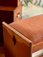 Load image into Gallery viewer, Symmetrical Art Deco Dresser &amp; Stool
