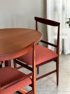 Mid-Century Dining Set - Oval & 6 Chairs