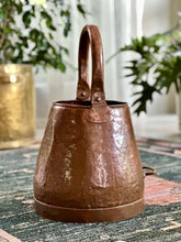 Load image into Gallery viewer, Tall Copper Scuttle with Handle
