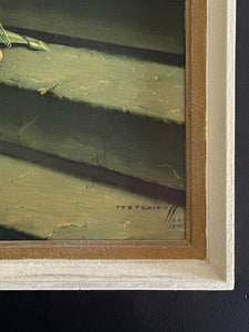 Orchid on Stairs (Fallen Orchid) - Tretchikoff Framed Print