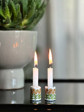Load image into Gallery viewer, Pair of Petit Birthday Candle Holders - West German
