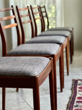 Load image into Gallery viewer, Set of Six G-Plan Dining Chairs Designed By Victor Wilkins (UK)
