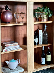 Vintage Cabinet With Glass Doors