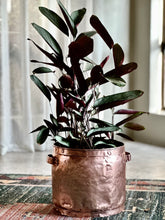Load image into Gallery viewer, Large Vintage Copper Planter
