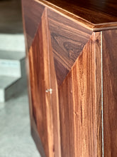 Load image into Gallery viewer, Impressive Kiaat Cabinet with Geometric Door Design
