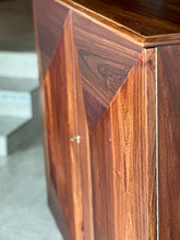 Load image into Gallery viewer, Impressive Kiaat Cabinet with Geometric Door Design
