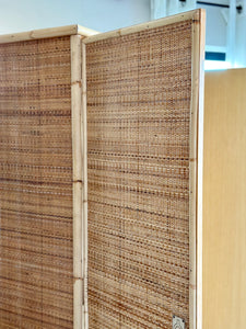 Vintage, Italian Rattan & Bamboo Wardrobe