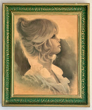 Load image into Gallery viewer, Vintage Framed Portrait by J.H Lynch
