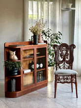 Load image into Gallery viewer, Ornate Wicker Chair Attributed to Heywood-Wakefield, USA
