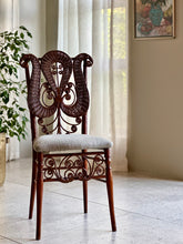 Load image into Gallery viewer, Ornate Wicker Chair Attributed to Heywood-Wakefield, USA
